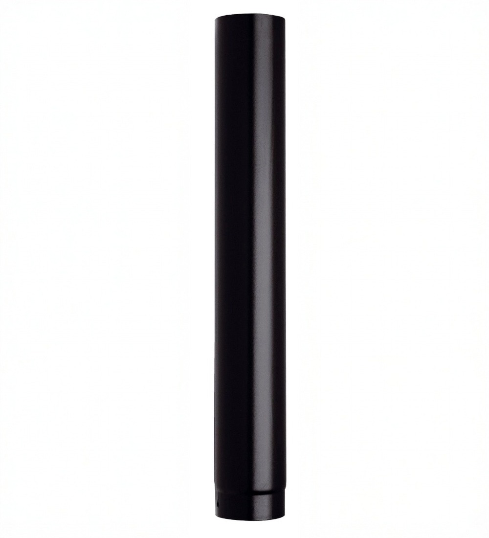 Satin Black 1000mm Vitreous Straight Length 6 Inch (150mm) SAVE