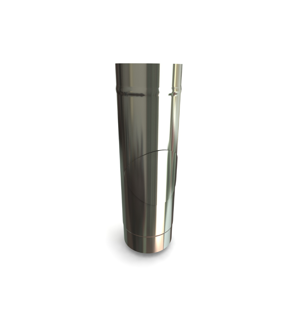 Stainless Steel Straight Length 480mm with Door 5 Inch