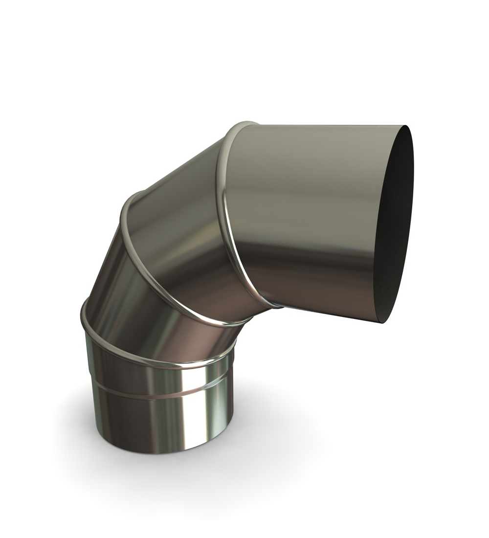 Stainless Steel Elbow Adjustable 90° 5 Inch