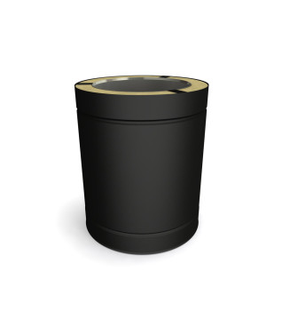Twin Wall Straight Length 250mm 5" MB