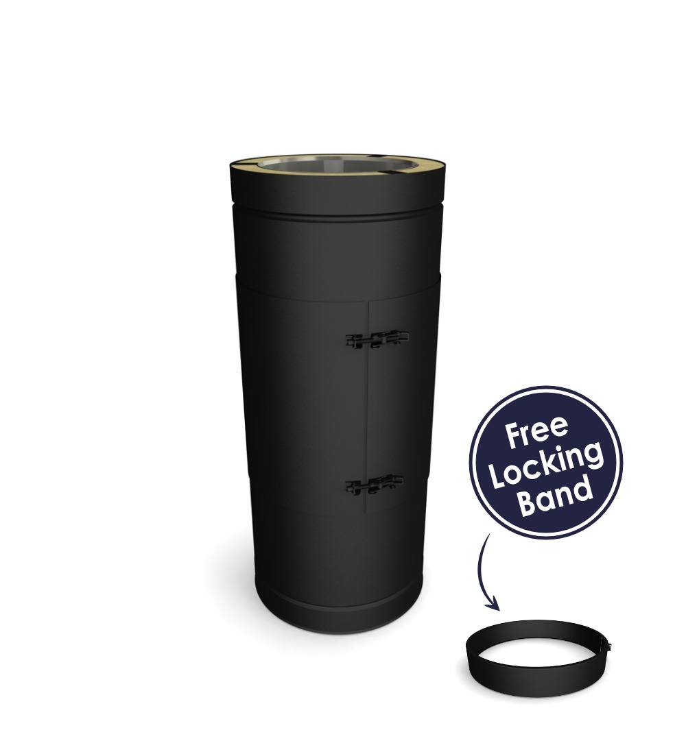 Twin Wall Discreet Cleanout 6" MB