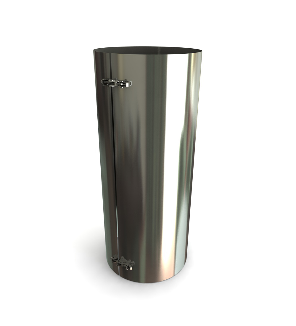 Twin Wall Masking Shroud 6" SS
