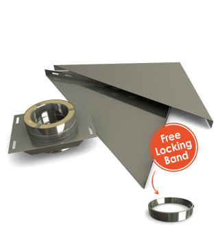 Twin Wall Base Support Long 6" SS