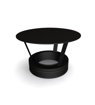 Twin Wall Rain Cap 6" MB