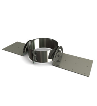 Twin Wall Roof Support 8" SS