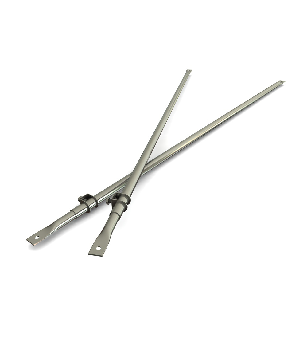 Twin Wall Telescopic Support 1.5-2.5m SS