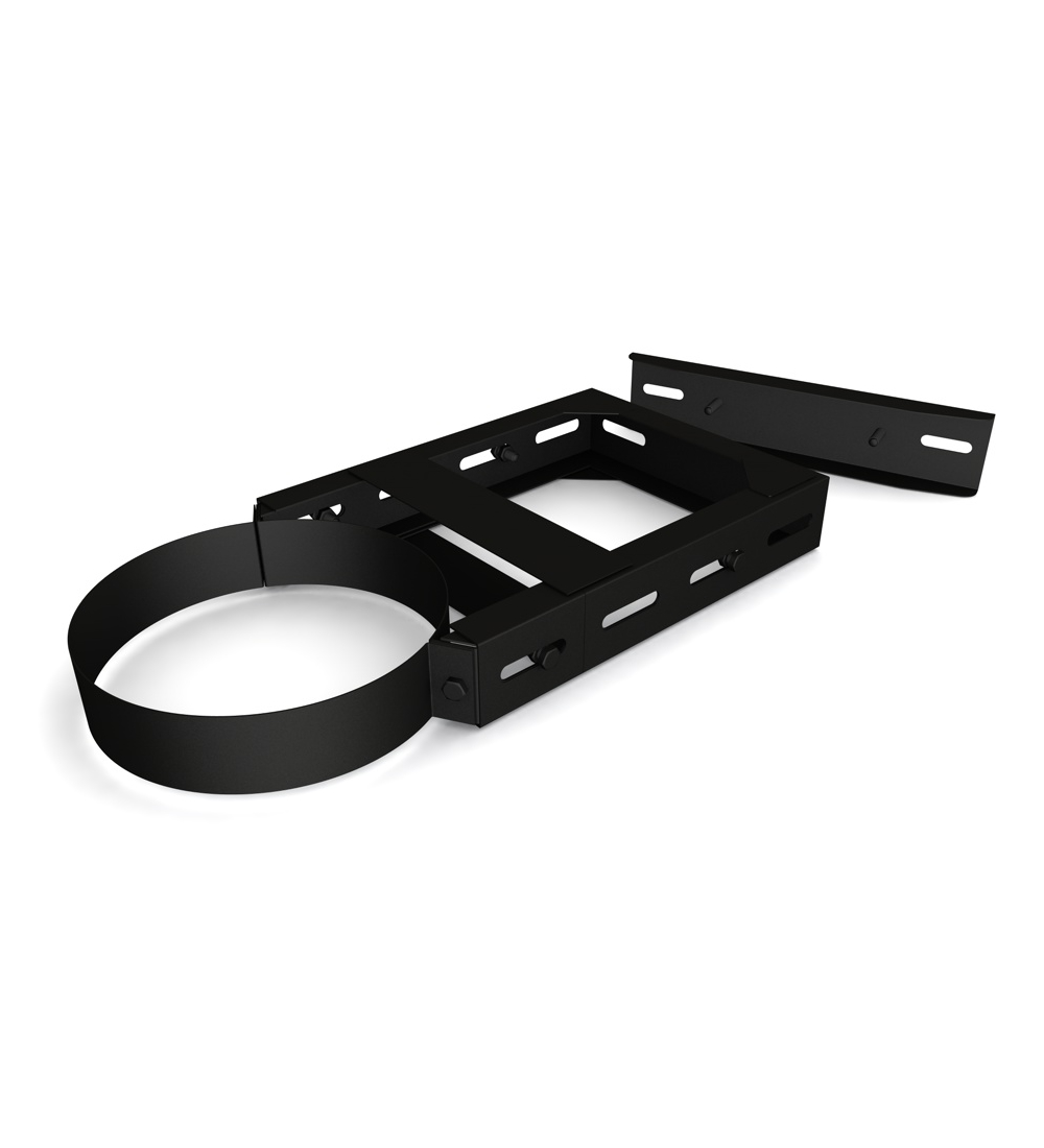 Twin Wall Adjustable Wall Bracket 225-385mm 6" MB