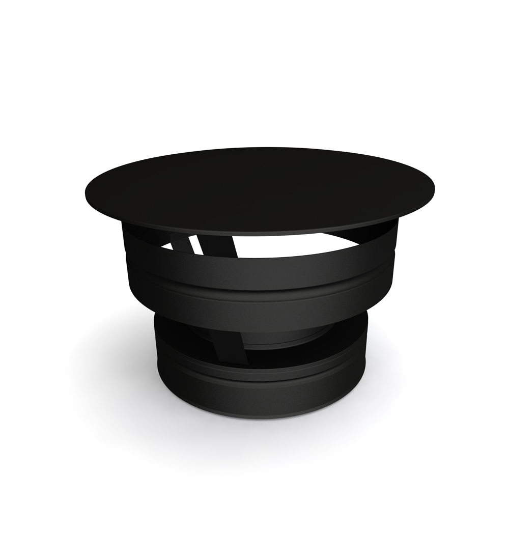 Twin Wall Weathering Cap 8" MB