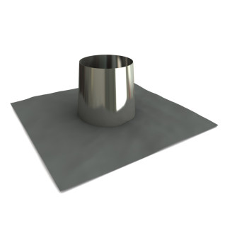 Flat Lead Flashing 6 Inch SS