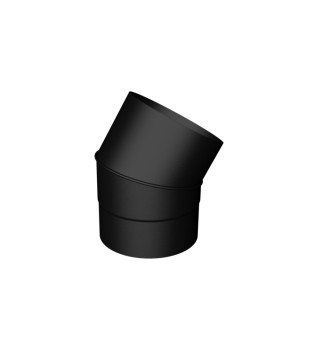 Matt Black Elbow 30° 5"