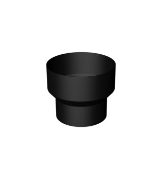 Matt Black Standard Adapter Continental 5"