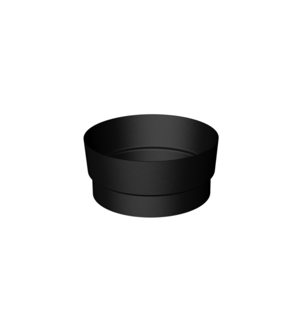 Matt Black Standard Adapter Cut Length 5"