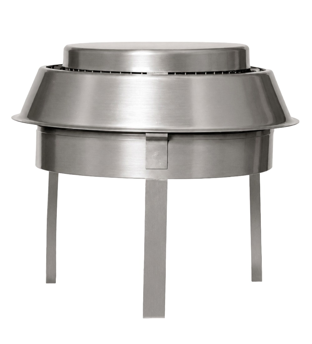 Stainless Steel Anti Downdraught Cowl