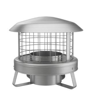 316 6 Inch Stainless Steel Pot Hanging Rain Cap