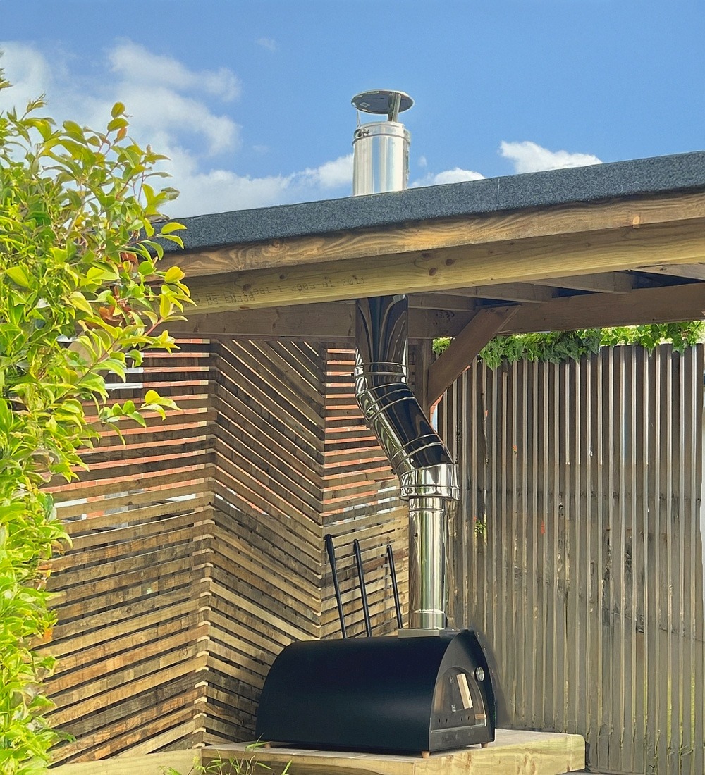 Pizza Oven Flue Extension Kit 125/130mm MB