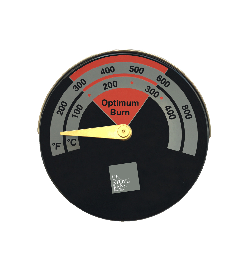 60mm Magnetic Flue Pipe Stove Temperature Gauge