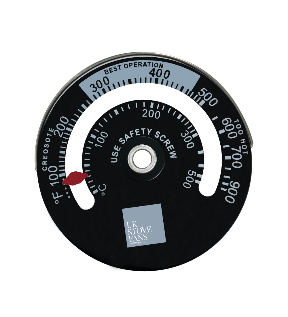 65mm Magnetic Flue Pipe Stove Temperature Gauge