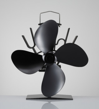 4 Blade Heat Powered Stove Fan