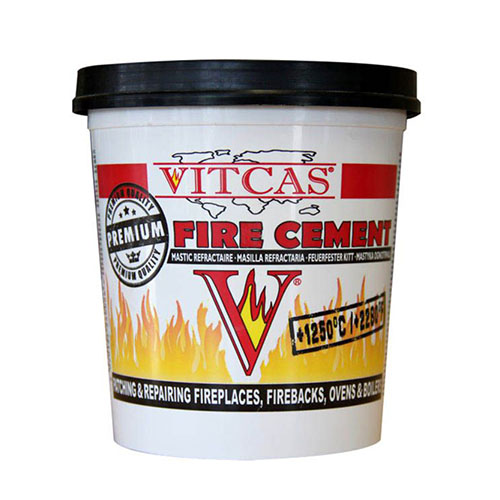 Fire Cement 1000g Tub Black