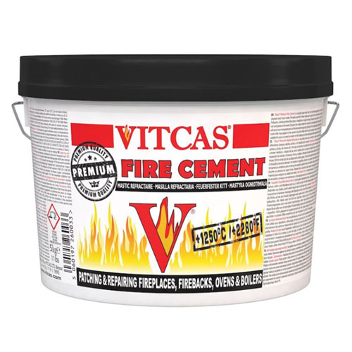 Fire Cement 5000g Tub Black