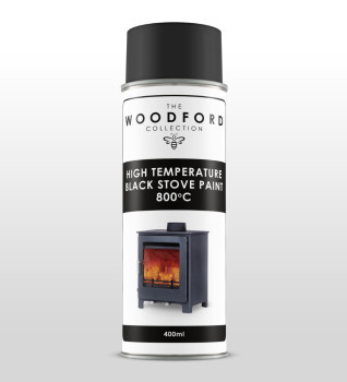 Woodford High Temperature Black Stove Paint
