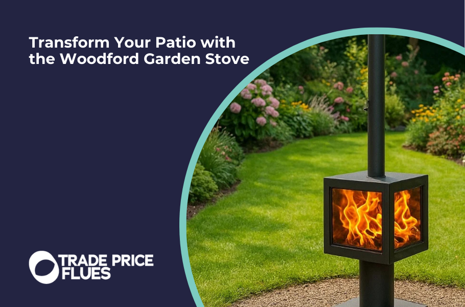 Transform Your Patio with the Woodford Garden Stove