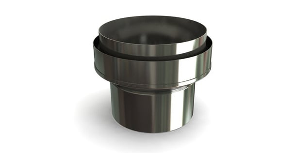 Flue adapters for stoves and log burners