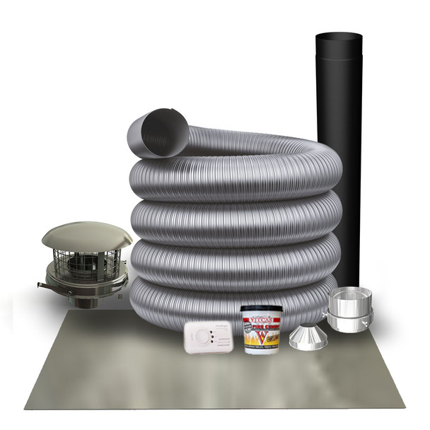 Flue liner kits for multi-fuel stoves. Flue liner kits for multi-fuel stoves.